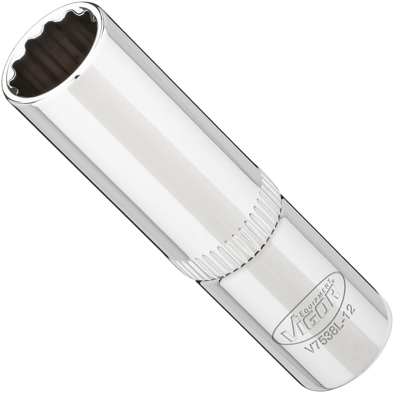 Vigor V7538L-12 3/8" Steckschlüsseleinsatz Lang Sw 12