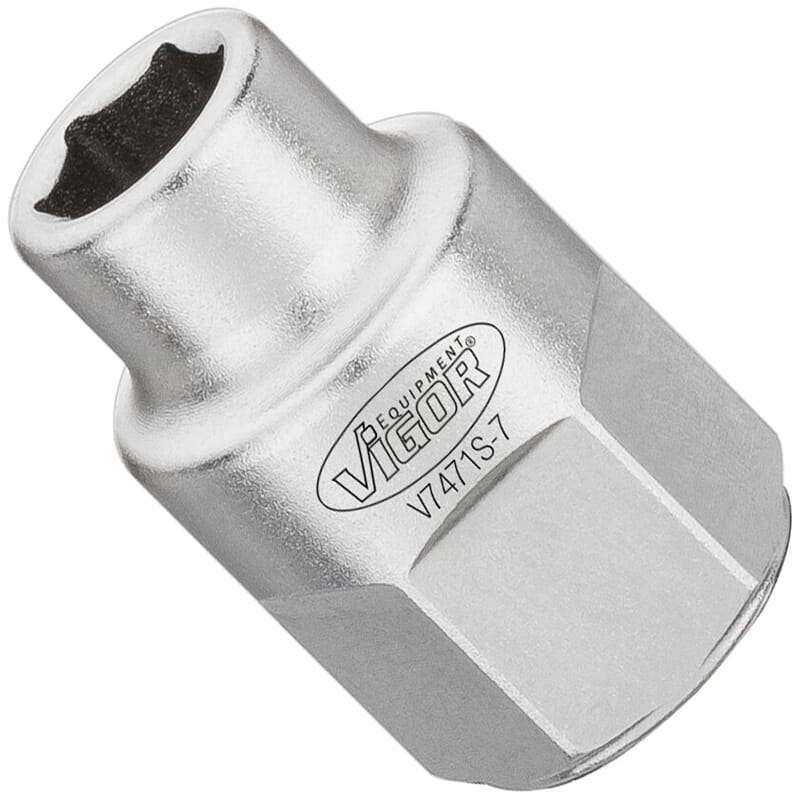 Vigor V7471S-7 Steckschlüssel Kurz 7 Mm