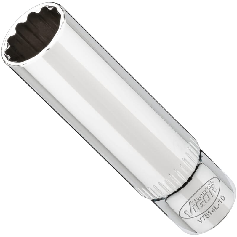 Vigor V7514L-10 1/4" Steckschl.Einsatz Lang Sw10