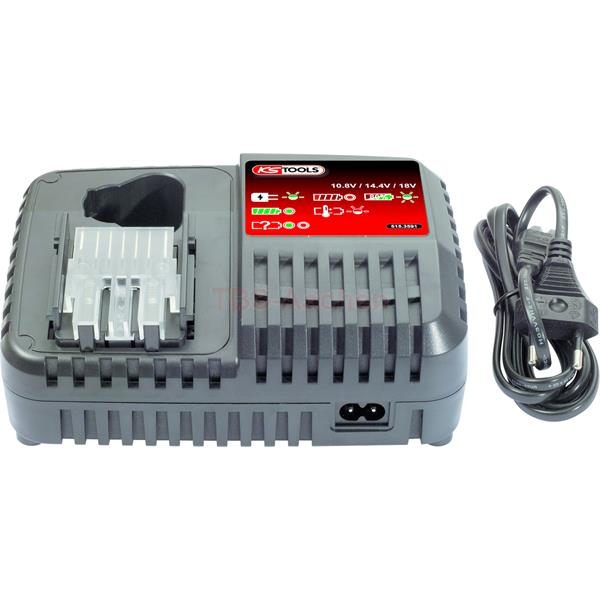 KS-Tools 515.3591 Cordless fast charger, 10,8-18,0 V