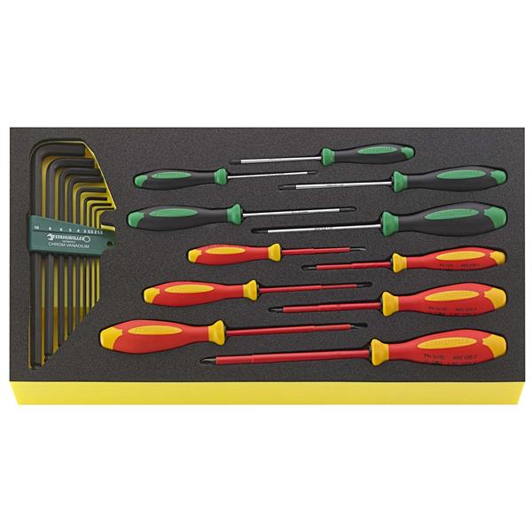 Stahlwille TCS WT 4650-4665-1 Werkzeugsortiment TOOL-CONTROL EINLAGEN-SYSTEM