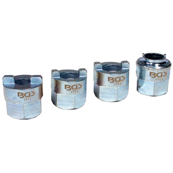 BGS 1111 Federbein-Einsatz-Set, 4-tlg. 
