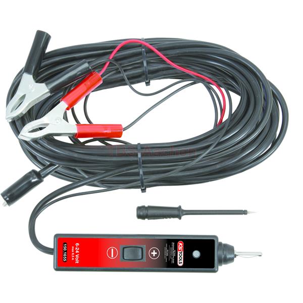 KS-Tools 150.1655 Funktionsprüflampe 6-24V DC,25m- 