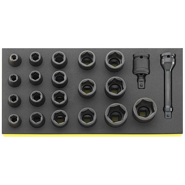 Stahlwille TCS 50IMP/19/2 Tool Set In Tool-Control Tray-System