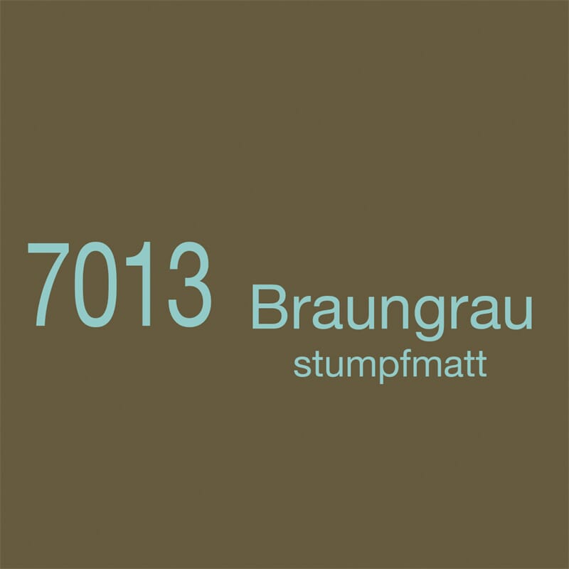 7013 Braungrau stumpfmatt