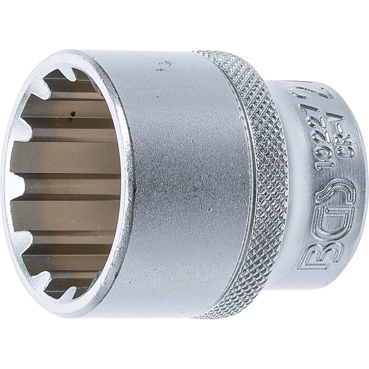 BGS 10227 Steckschlüssel-Einsatz Gear Lock, Antrie b Innenvierkant 12,5 mm (1/2"), SW 27 mm