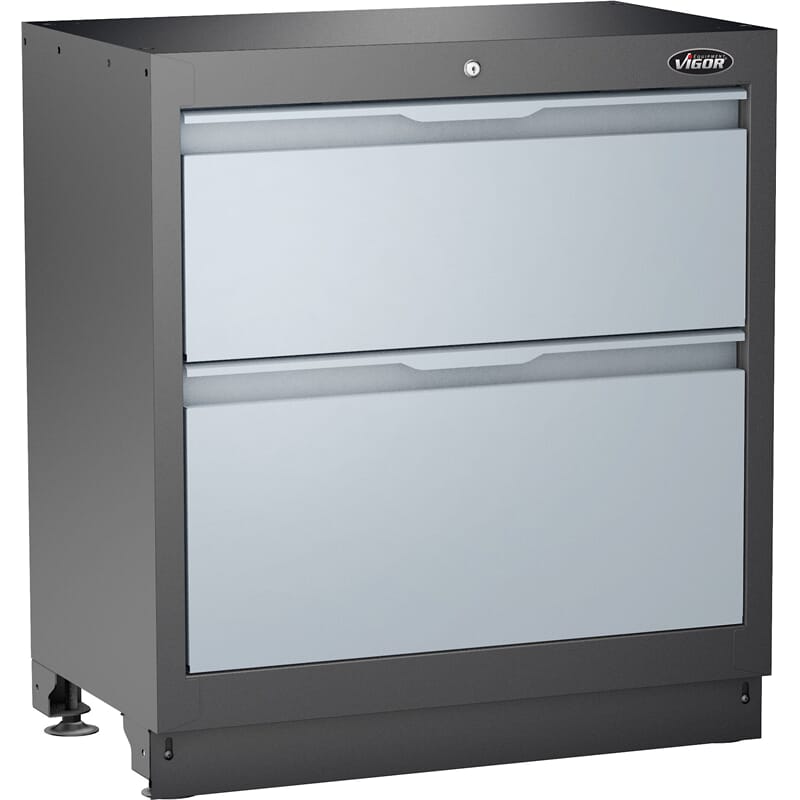 Vigor V6000-029XL Schubladen-Unterschrank 2 Schubl 861 mm