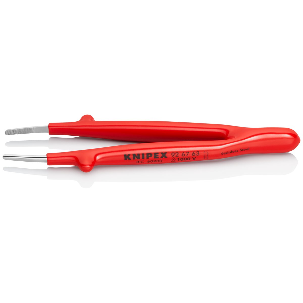 Knipex 92 67 63 Präzisionspinzette Gerade Isoliert 