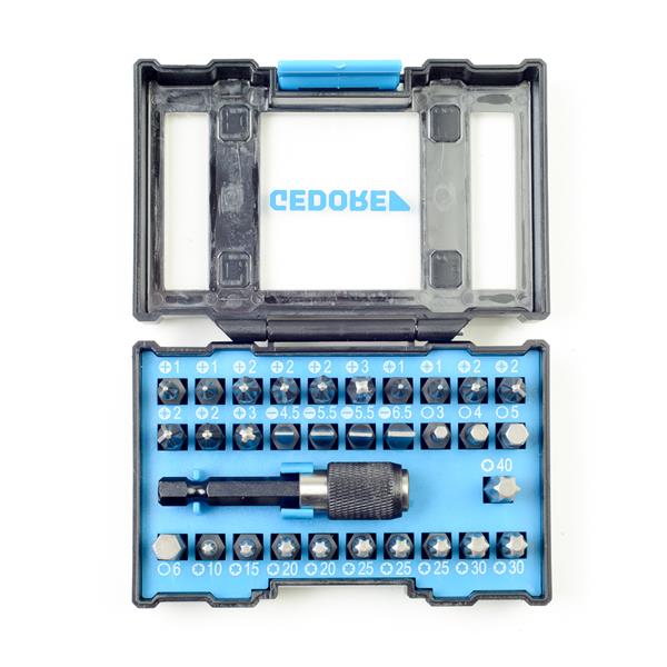 Gedore 666-032-A Bit box Allround 32 pieces 