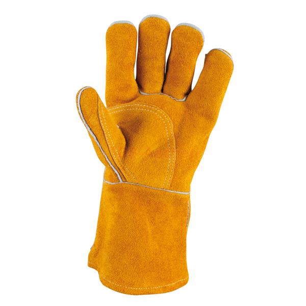 KS-Tools 985.7035 Schweißer-Lederhandschuhe, M 