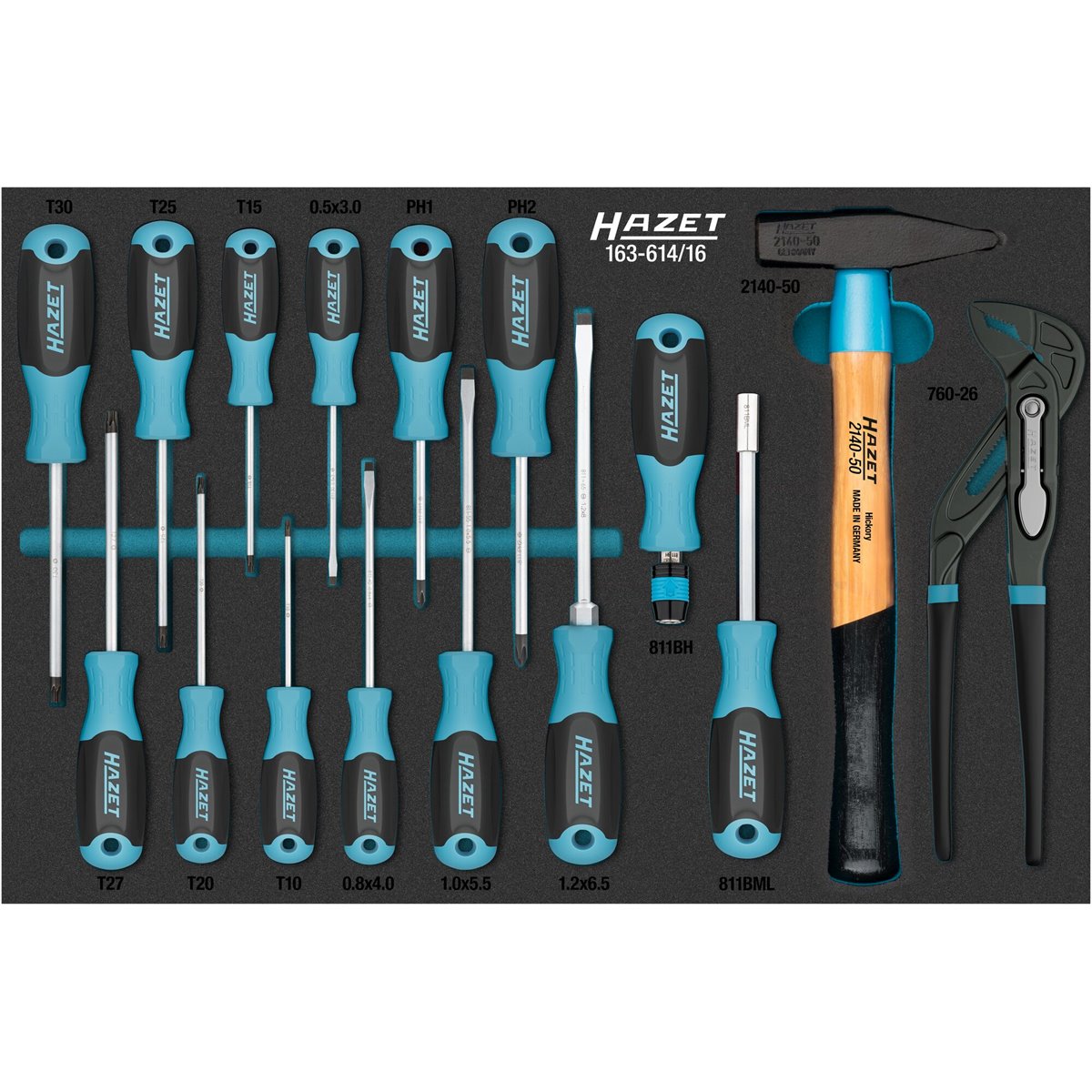 Hazet 163-614/16 Werkzeug-Sortiment 