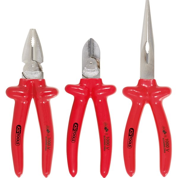 KS-Tools 117.1710 1000V Zangen-Satz,3-tlg. 