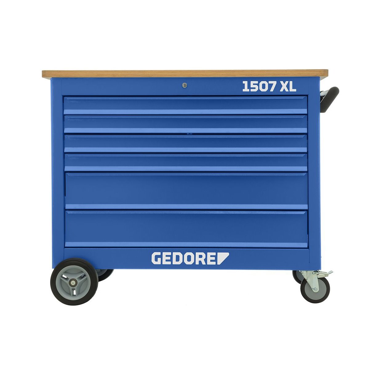 Gedore 1507 XL 40200 Mobile workbench with 6 drawe rs