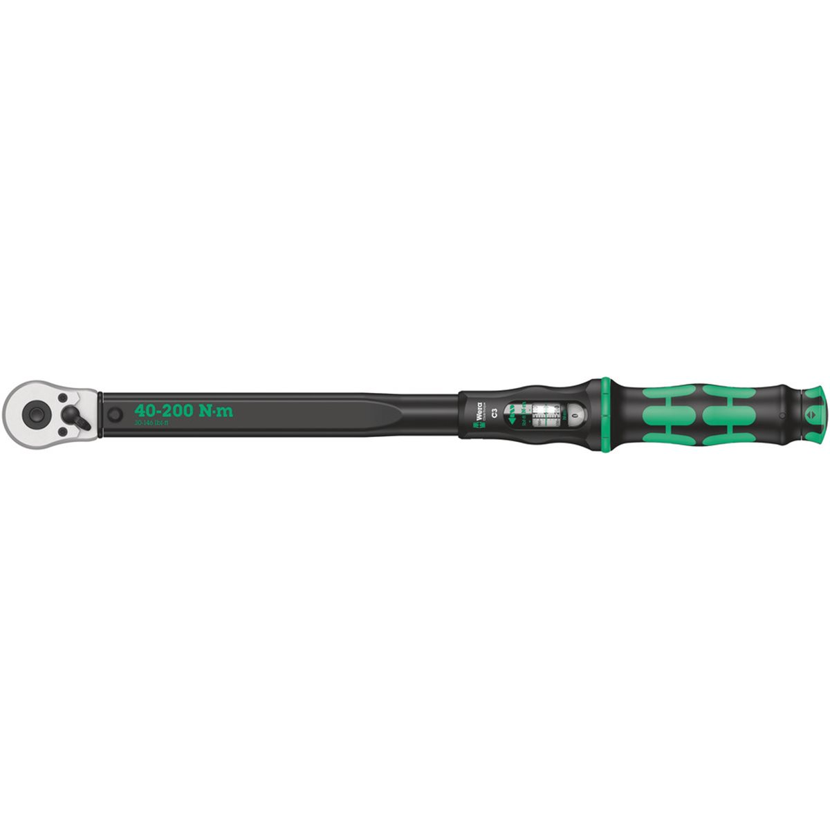 Wera Click-Torque C 3 Drehmomentschlüssel 40-200Nm 1/2"