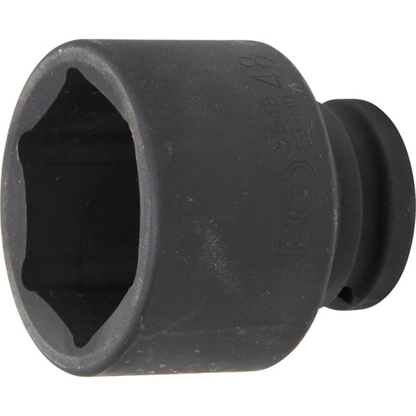 BGS 5648 Kraft-Steckschlüssel-Einsatz Sechskant, A ntrieb Innenvierkant 20 mm (3/4"), SW 48 mm