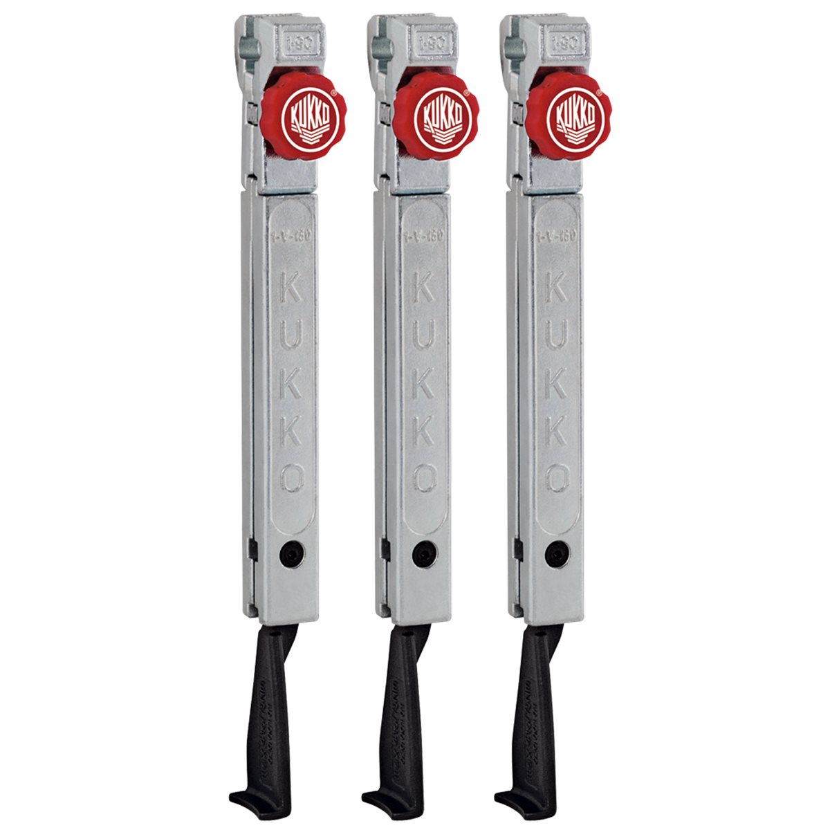 Kukko 3 narrow, quick adjusting jaws (set) 