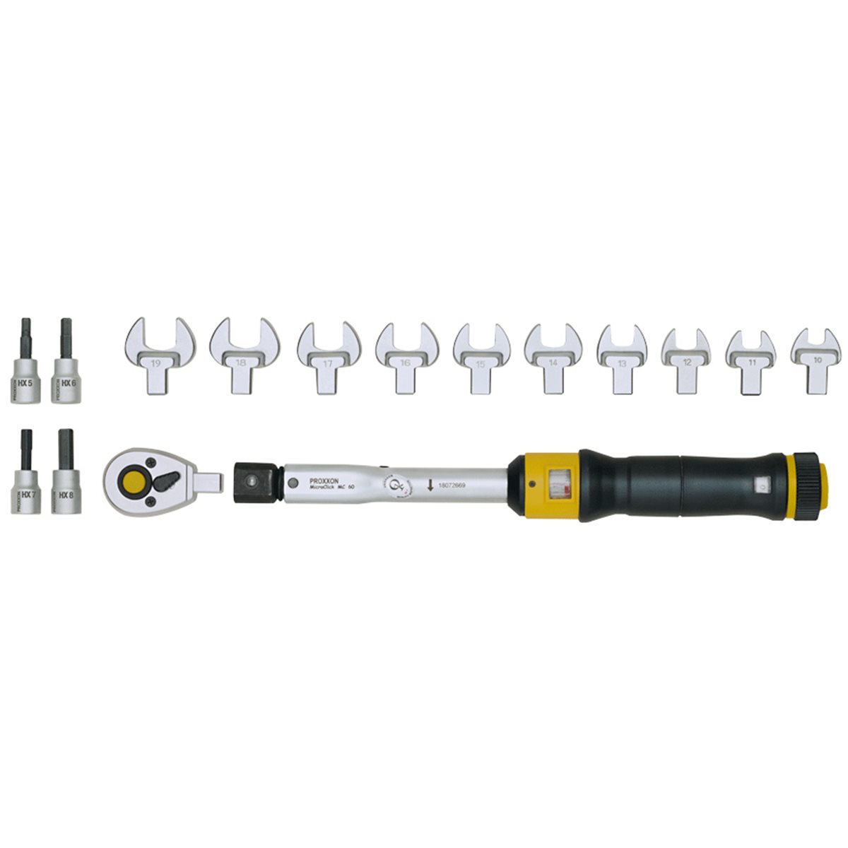 Proxxon 23341 Drehmomentschlüssel MC 60 3/8" 12-60 MicroClick 60-Multi