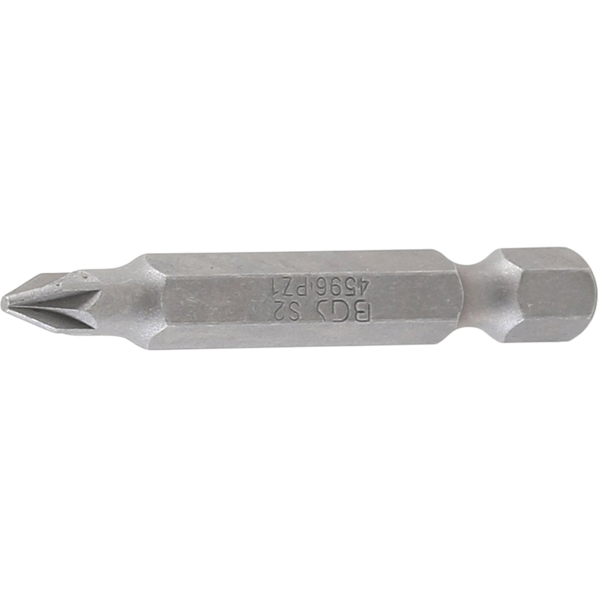 BGS 4596 Bit, Länge 50 mm, Antrieb Außensechskant 6,3 mm (1/4"), Abtrieb Kreuzschlitz PZ1