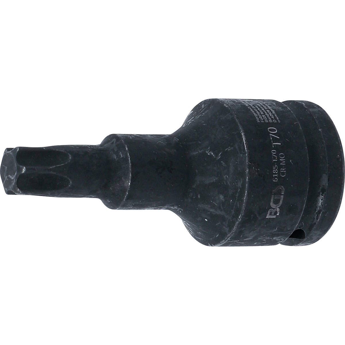 BGS 6185-T70 Kraft-Bit-Einsatz, Länge 100 mm, Antr ieb Innenvierkant 20 mm (3/4"), T-Profil (für Torx