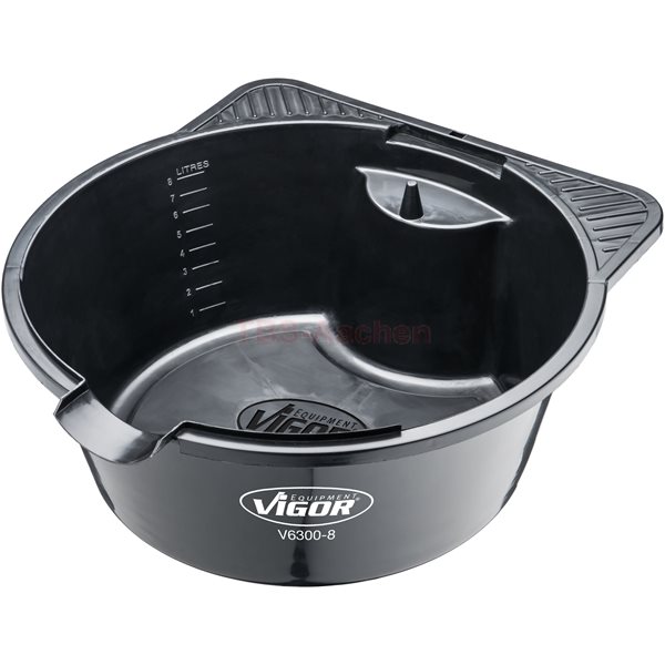 Vigor V6300-8 Öl-Ablasswanne, 8 L