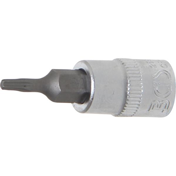BGS 2588 Bit-Einsatz, Antrieb Innenvierkant 6,3 mm (1/4"), T-Profil (für Torx) T9