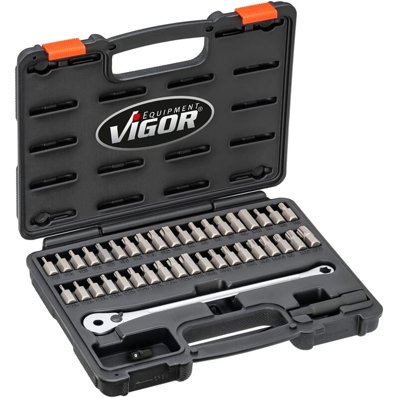 Vigor V7784 Bit Ratschen Satz 40Tlg