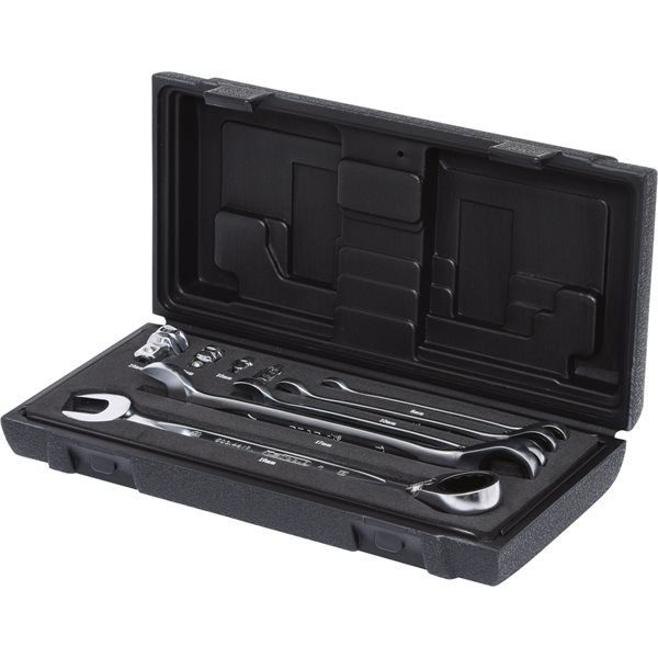 KS-Tools 503.4650 GEAR+ Ringmaulschlüssel-Satz,r/l 