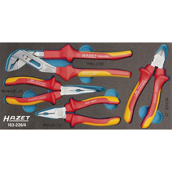 Hazet 163-226/4 VDE Zangen-Set 