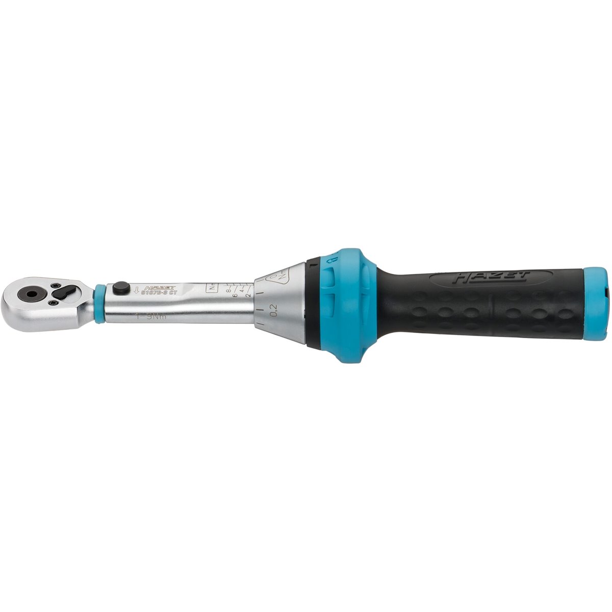 Hazet 5107B-3CT Drehmomentschlüssel 1-9 Nm 1/4" 