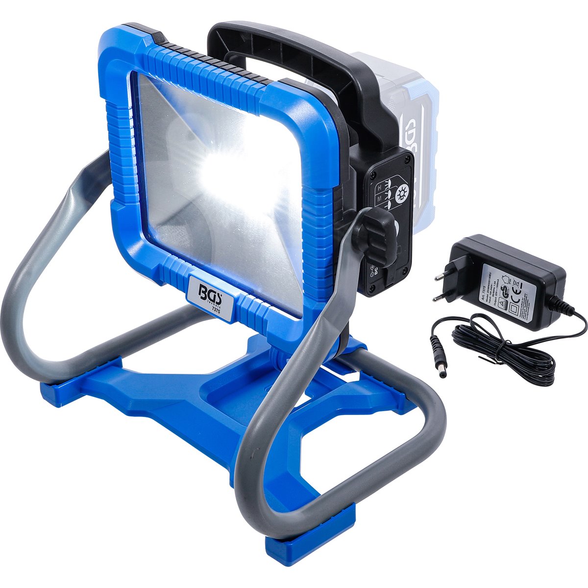 BGS 7375 Akku-LED-Arbeitsleuchte, klappbar, 18 V, ohne Akku
