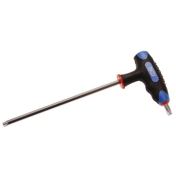 BGS 4010-15 Schraubendreher mit T-Griff und seitli cher Klinge, T-Profil (für Torx) T30