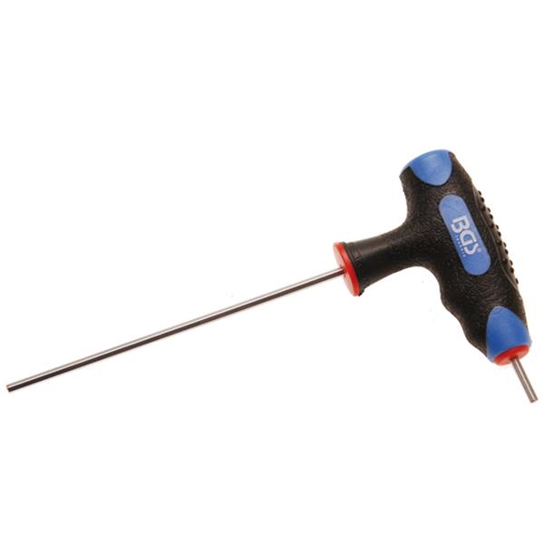 BGS 4010-1 Schraubendreher mit T-Griff und seitlic her Klinge, Innensechskant 2 mm