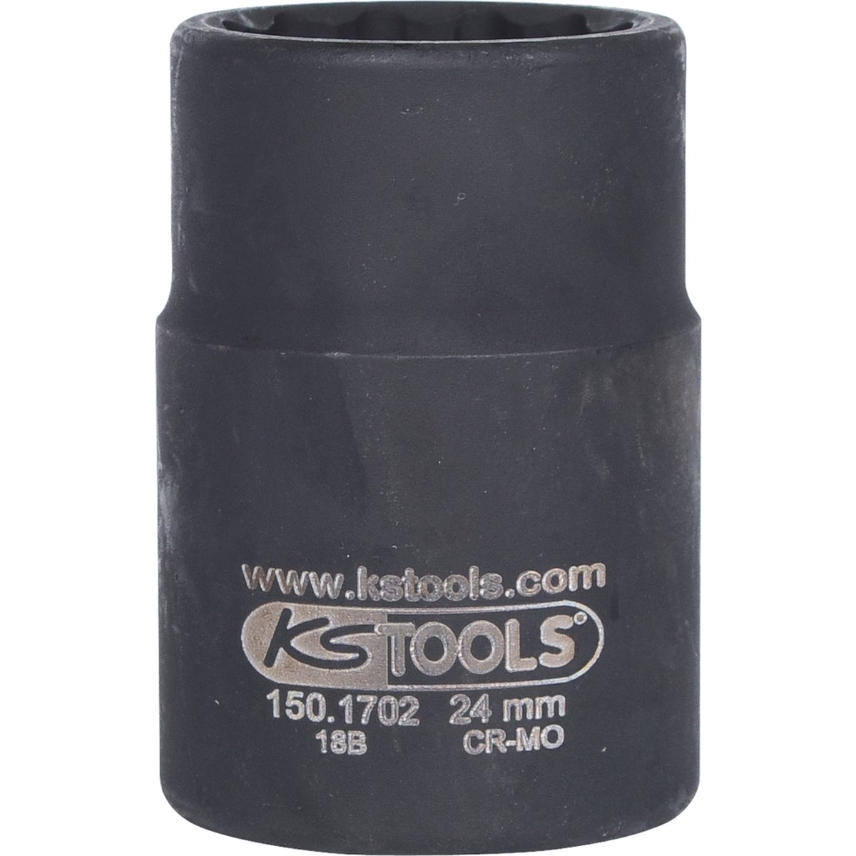 KS-Tools 150.1702 3/4" Antriebswellen-Kraft-Nuss 24 mm