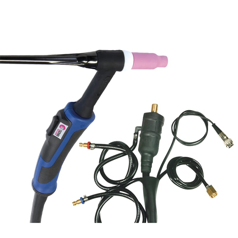 Gys 046023 WIG Brenner GRIP SR20 DB mit Wipptaster , wassergek, 8 m, Stecker 35/50