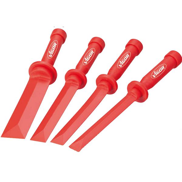 Vigor V2512 Klebegewicht-Entferner-Satz, 4-teilig 