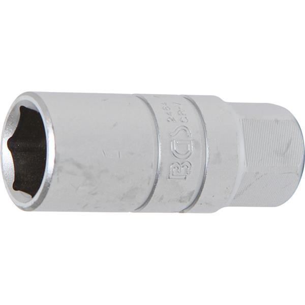 BGS 2464 Zündkerzen-Einsatz Sechskant, Antrieb Inn envierkant 10 mm (3/8"), SW 18 mm