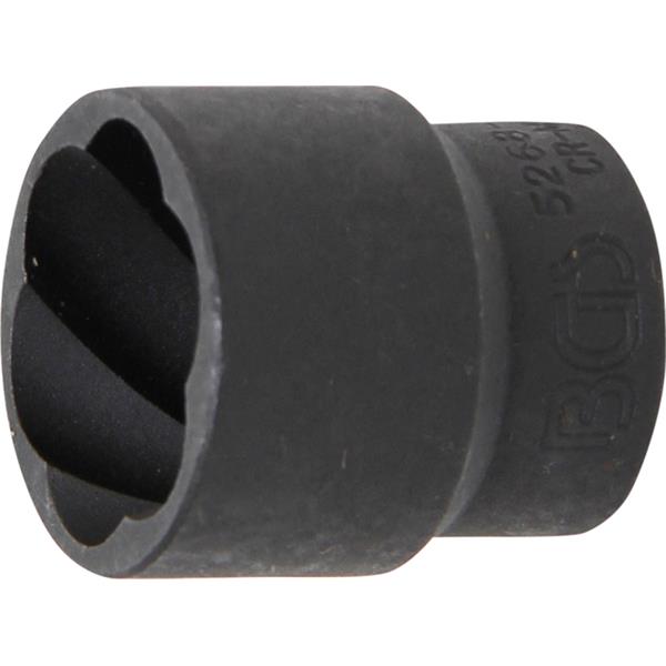 BGS 5268-24 Spezial-Steckschlüssel-Einsatz / Schra ubenausdreher, Antrieb Innenvierkant 12,5 mm (1/2