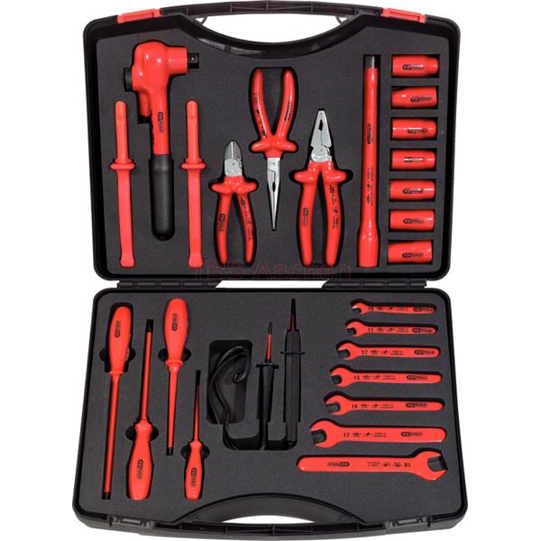 KS-Tools 117.1840 Isolierter Werkzeugkoffer,26-tlg 