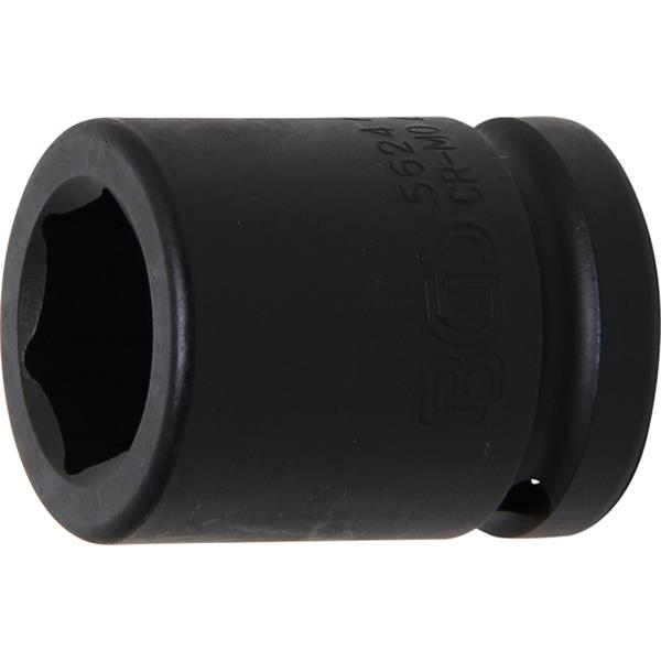 BGS 5624 Kraft-Steckschlüssel-Einsatz Sechskant, A ntrieb Innenvierkant 20 mm (3/4"), SW 24 mm