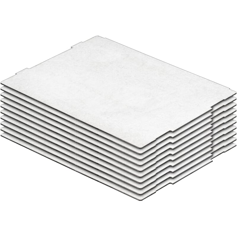 Vigor V6685H-3/10 Einteilblech-Satz Hoch, Groß 137 Mm