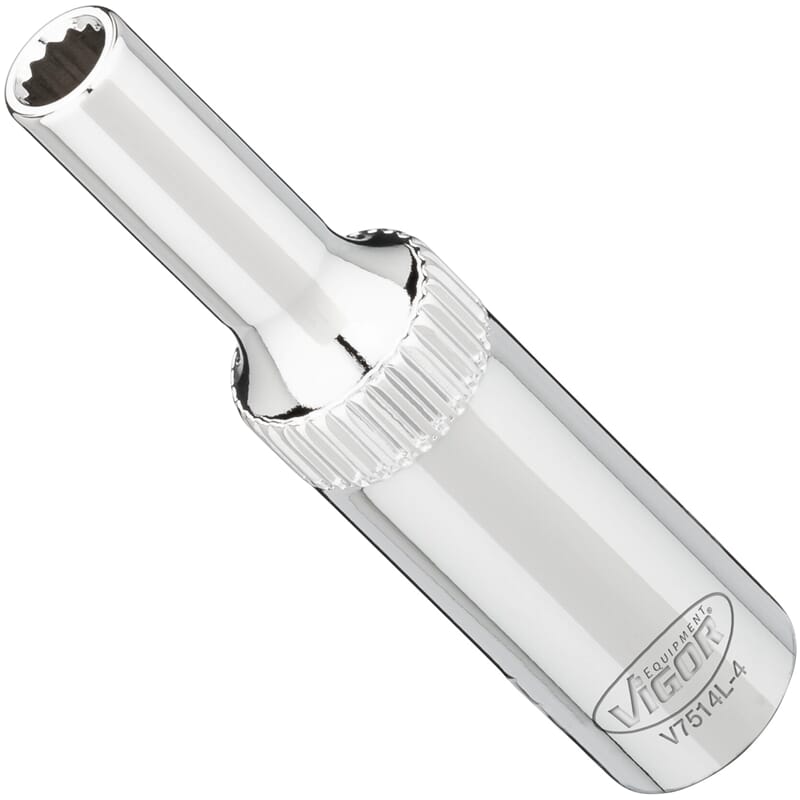 Vigor V7514L-4 1/4" Steckschl.Einsatz Lang Sw4