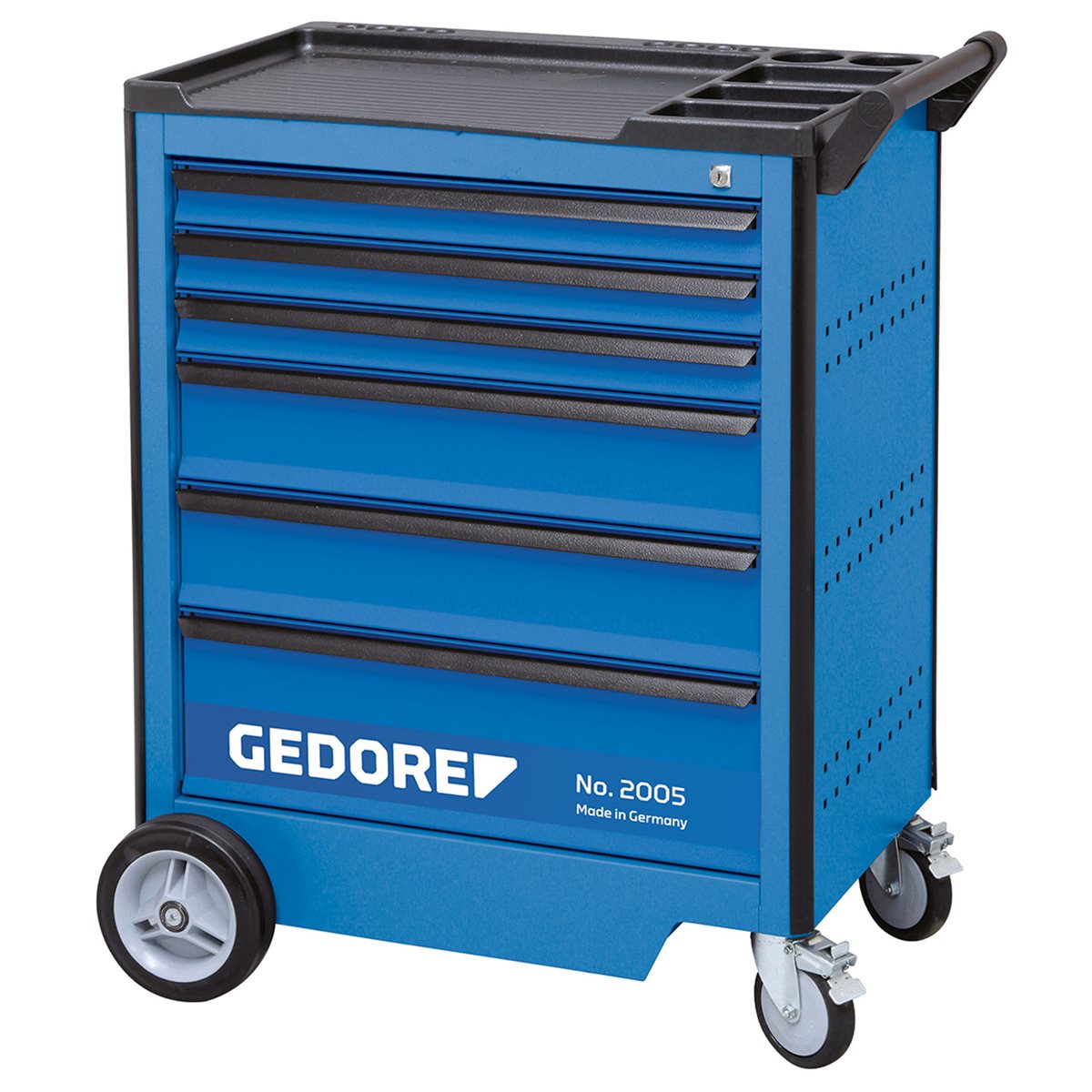 Gedore 2005 0321 Tool trolley with 6 drawers 
