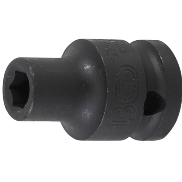 BGS 5205-8 Kraft-Steckschlüssel-Einsatz Sechskant, Antrieb Innenvierkant 12,5 mm (1/2"), SW 8 mm