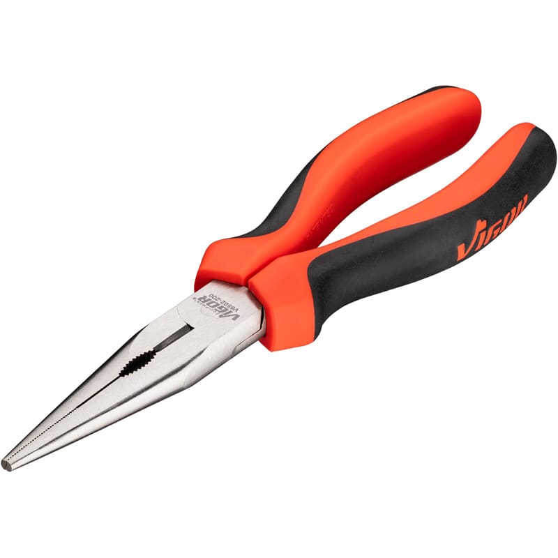 Vigor V6502-200 Flachrund-Zange, 200 Mm