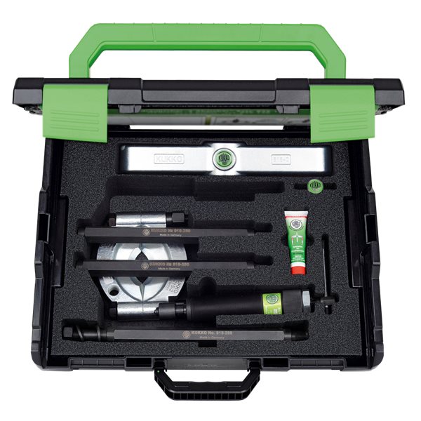 Kukko 818-100 Trenn-Abzieh Satz Ø 25-100 Mm Mit Hy draul. Spindel 10 Ton