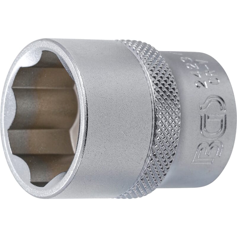 BGS 2423 Steckschlüssel-Einsatz Super Lock, Antrie b Innenvierkant 12,5 mm (1/2"), SW 23 mm