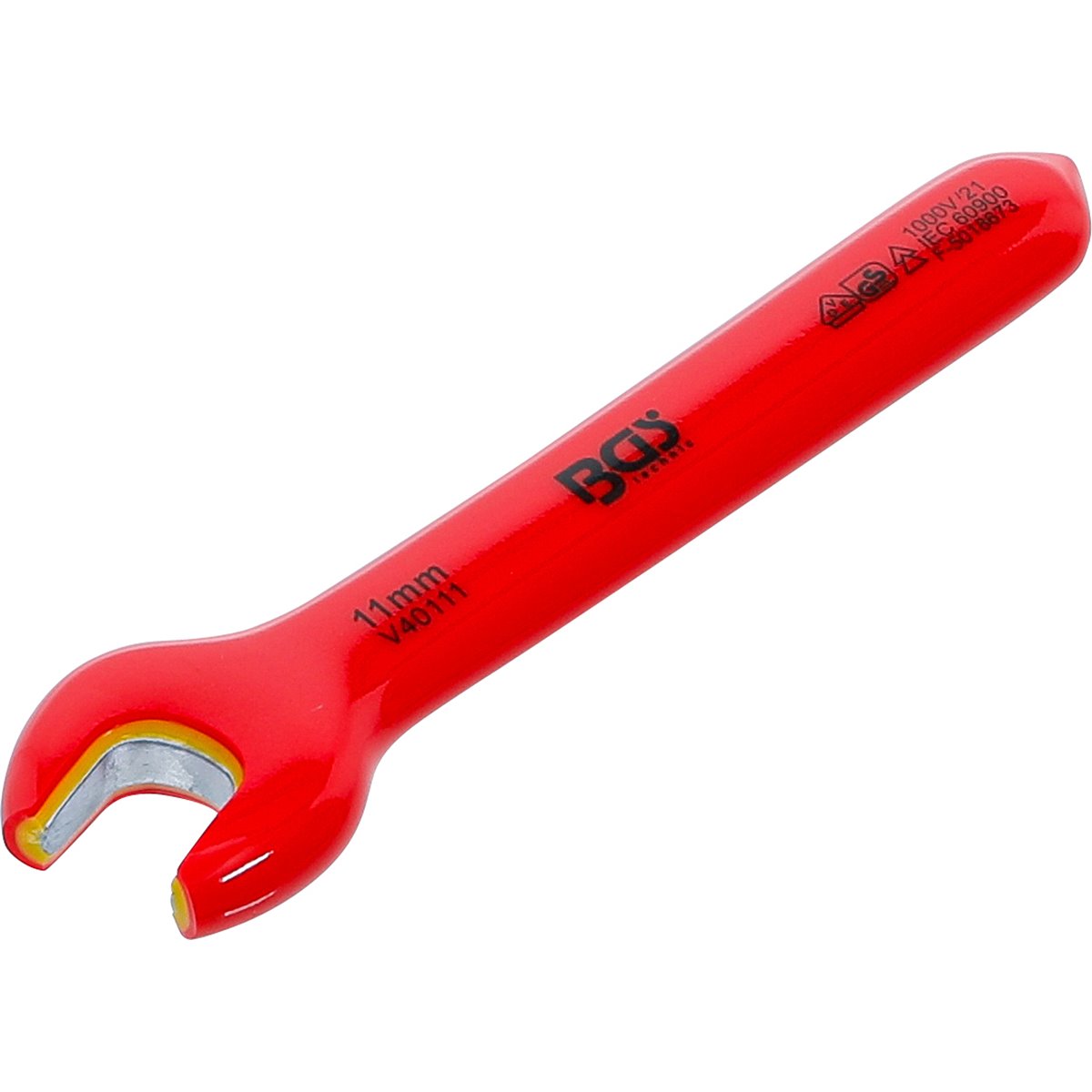BGS 71061 VDE-Einmaulschlüssel, SW 11 mm 
