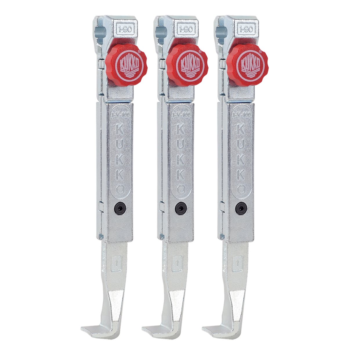 Kukko 1-192-S Set Pull. Arm W. Knob -200Mm- For 20 +/30+, Sizes -1 And -10