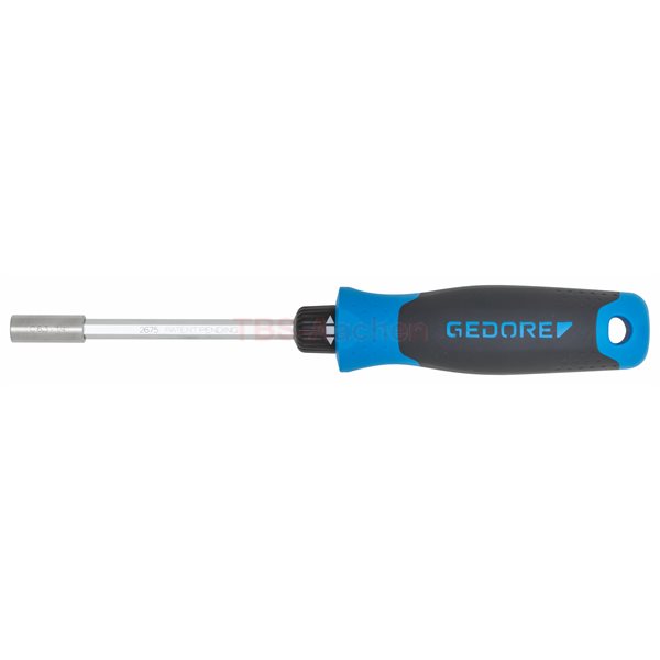Gedore 2675 Ratchet screwdriver SilentGEAR 1/4" 