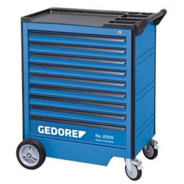 Gedore 2005 0810 Tool trolley with 9 drawers 
